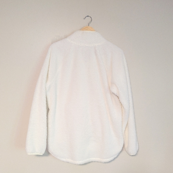 NWOT Maurice's Sherpa Leopard Half-zip Jacket - Picture 2 of 4